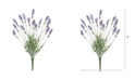 Nearly Natural 24" Lavender Artificial Flower, Set of 6